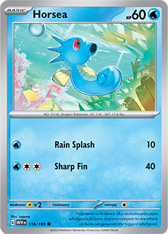 PTCG-SV03.5 116/165 C Horsea