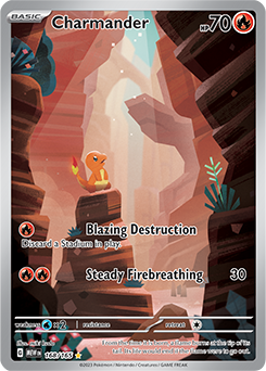 PTCG-SV03.5 168/165 IR Charmander