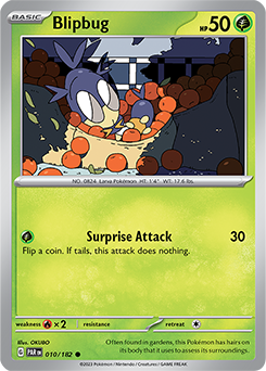 PTCG-SV04 010/182 C Blipbug