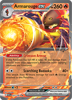 PTCG-SV04 027/182 DR Armarouge ex