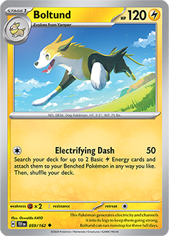 PTCG-SV05 059/162 U Boltund