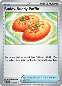 PTCG-SV05 144/162 U Buddy-Buddy Poffin