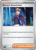PTCG-SV05 155/162 U Morty’s Conviction