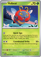 PTCG-SV06 009/167 C Volbeat