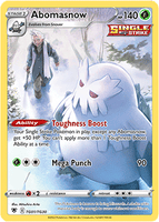 PTCG-SWSH10 T01/T30 TGHR Abomasnow