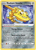 PTCG-SWSH11 124/196 RR Radiant Steelix
