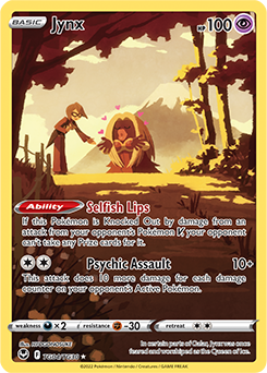 PTCG-SWSH12 T04/T30 TGHR Jynx