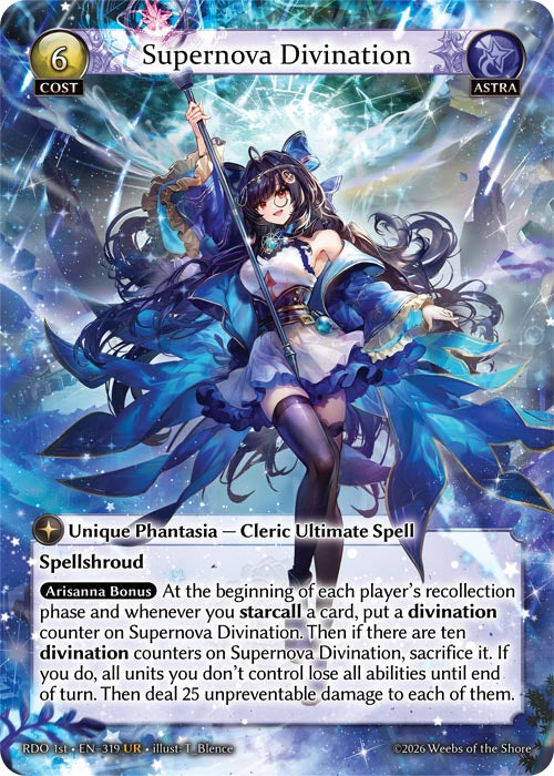GATCG-RDO 1st-EN-319 UR Supernova Divination
