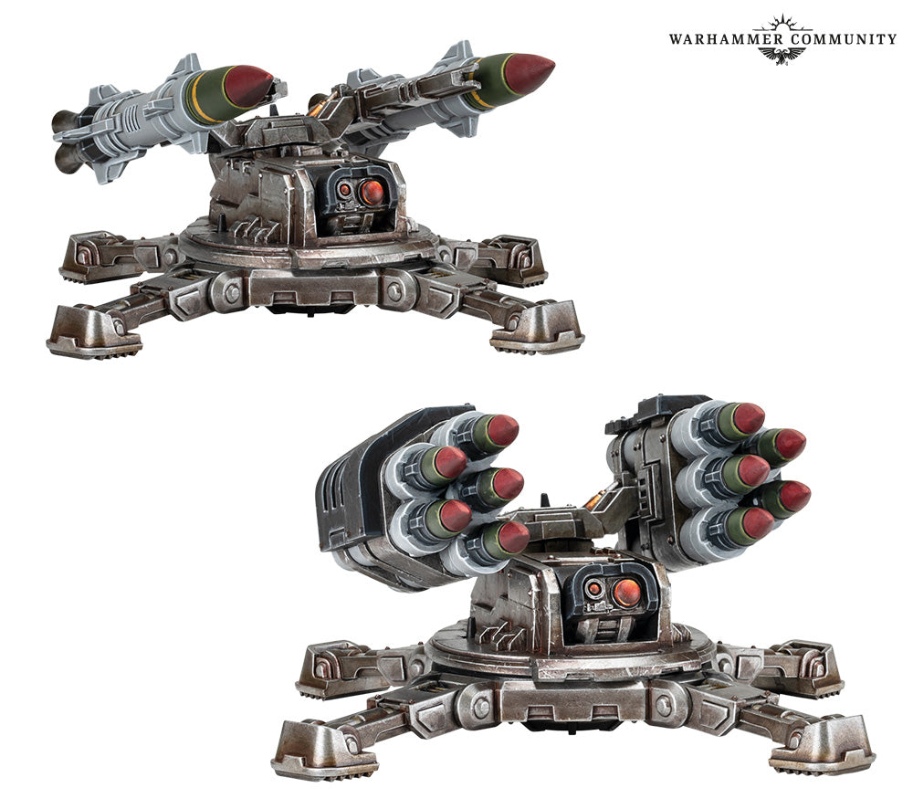 Warhammer The Horus Heresy - Tarantula Missile Battery