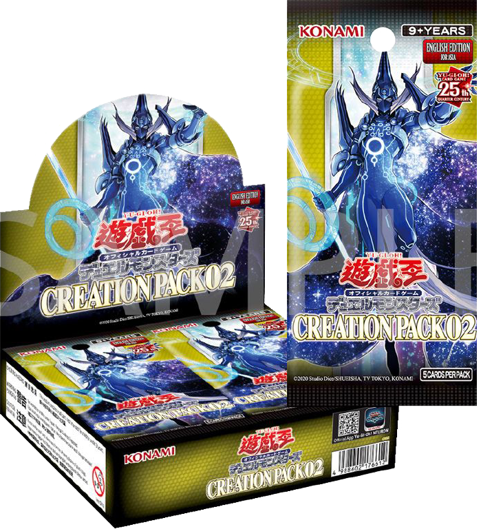 YuGiOh! OCG Duel Monsters - Creation Pack 02 Asia English Booster Box