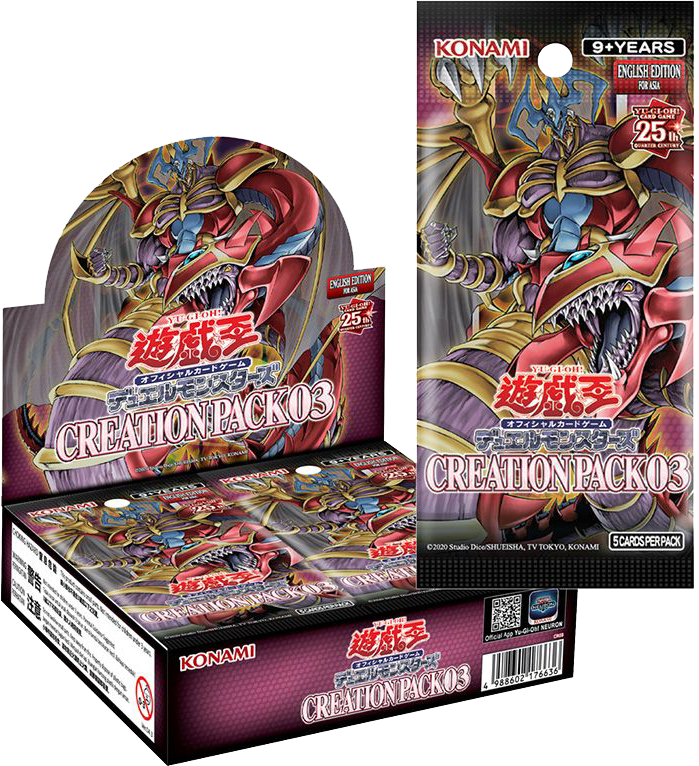 YuGiOh! OCG Duel Monsters - Creation Pack 03 Asia English Booster Box