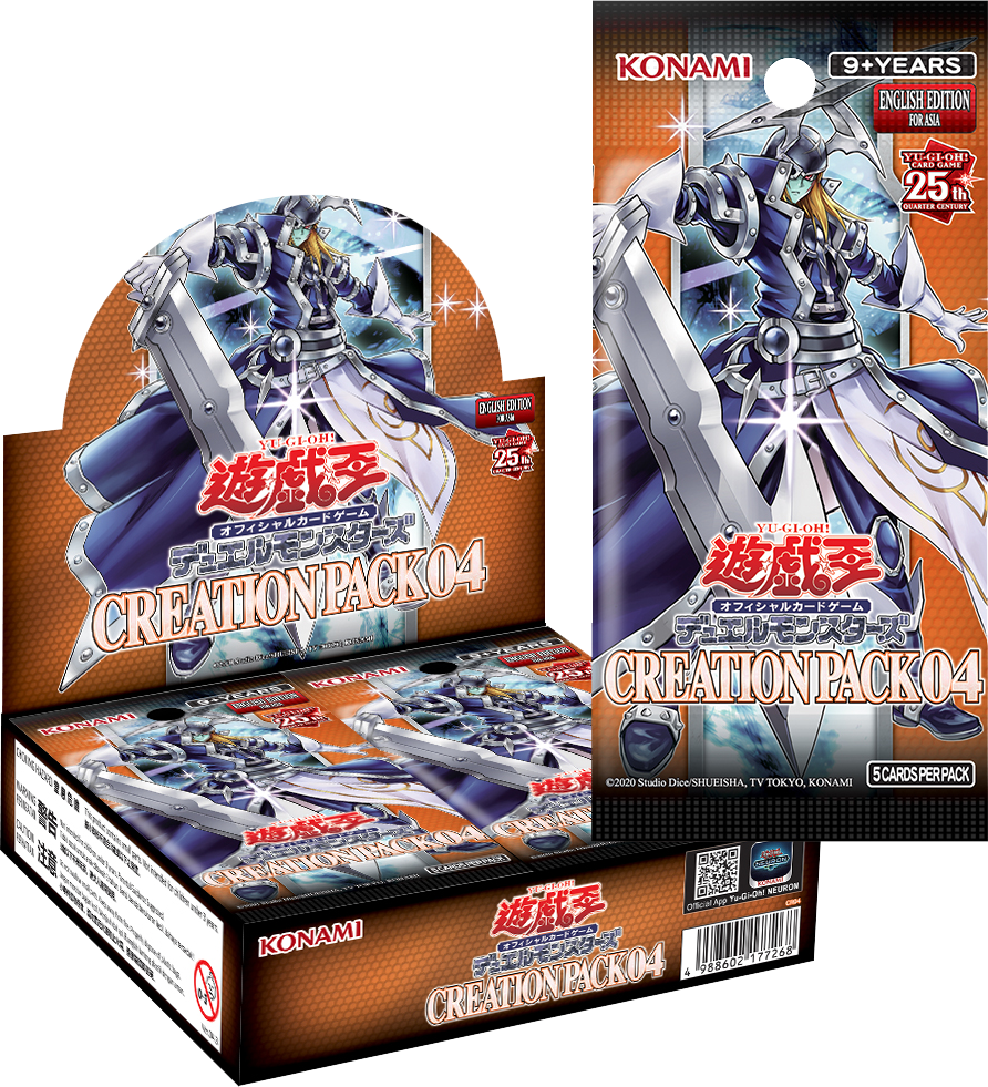 YuGiOh! OCG Duel Monsters - Creation Pack 04 Asia English Booster Box
