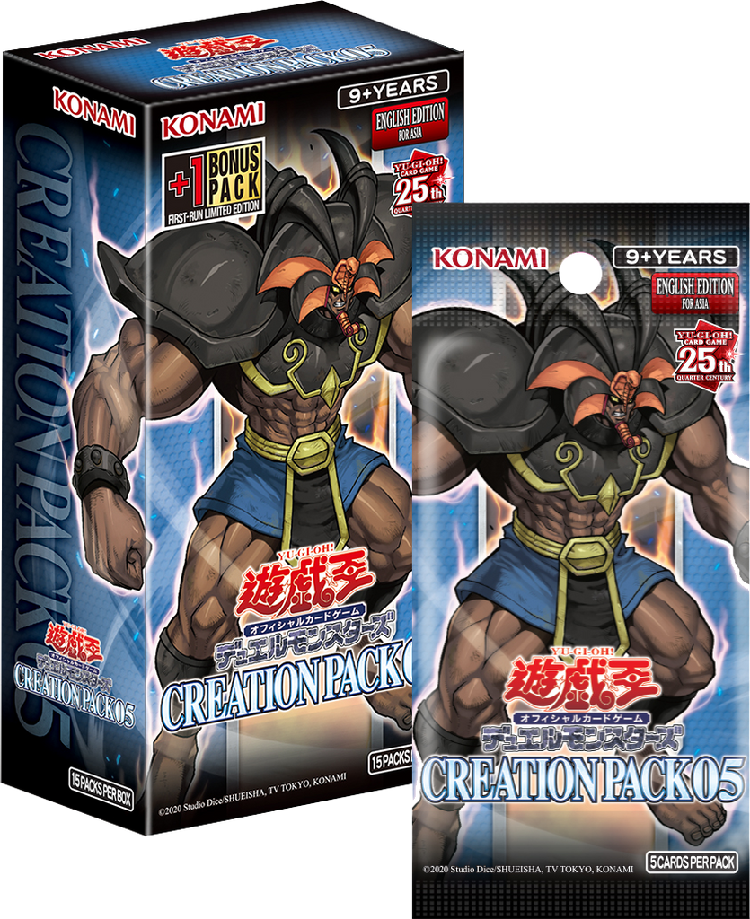 YuGiOh! OCG Duel Monsters - Creation Pack 05 Asia English Booster Box