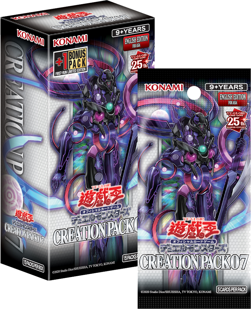 YuGiOh! OCG Duel Monsters - Creation Pack 07 Asia English Booster Box