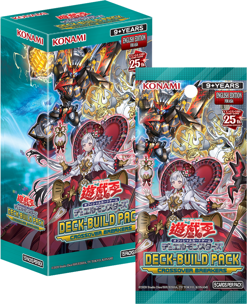 YuGiOh! OCG Duel Monsters - Crossover Breakers Asia English Deck Built Booster Box