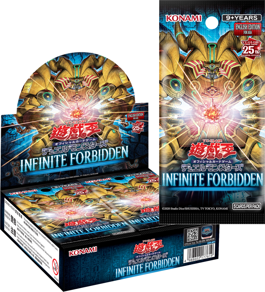 YuGiOh! OCG Duel Monsters - Infinite Forbidden Asia English Booster Box