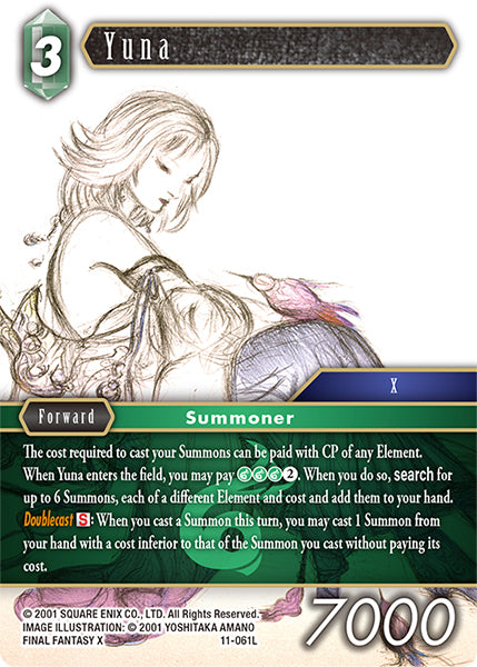 FF-OP11-061 L Yuna