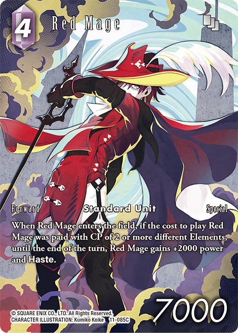 FF-OP11-085 C Red Mage (Full Art)
