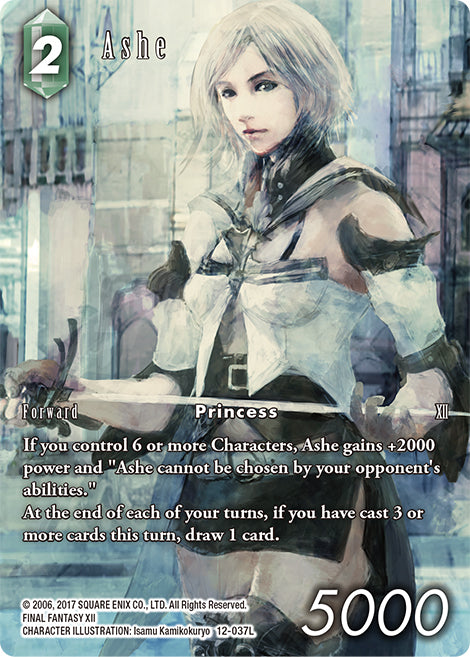 FF-OP12-037 L Ashe (Full Art)
