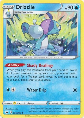 PTCG-SS01 056/202 U Drizzile