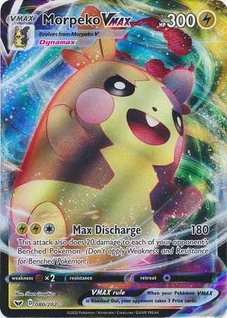 PTCG-SS01 080/202 FA Morpeko VMAX
