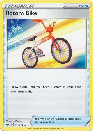 PTCG-SS01 181/202 U Rotom Bike