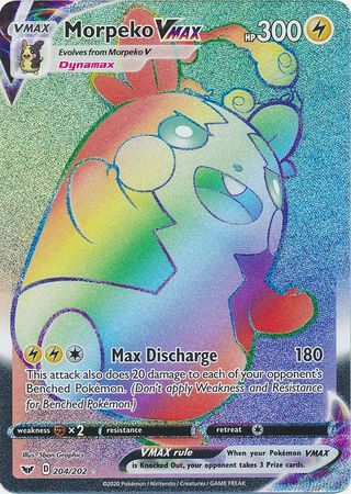 PTCG-SS01 204/202 HR Morpeko VMAX