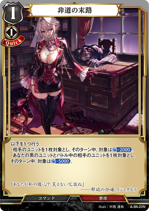 BDV-AB6-20 N 非道の末路