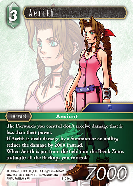 FF-OP8-049 L Aerith