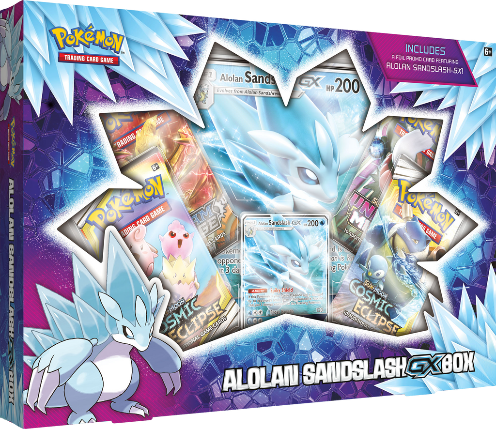 Pokémon TCG: Alolan Sandslash-GX Box