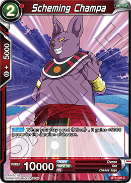 DBSCG-BT1-006 C Scheming Champa