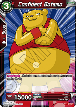 DBSCG-BT1-018 UC Confident Botamo