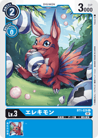 DCG-BT1-028 C LV3 エレキモン