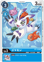 DCG-BT1-030 C LV3 ゴマモン