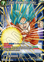 DBSCG-BT1-031 SR God Break Son Goku