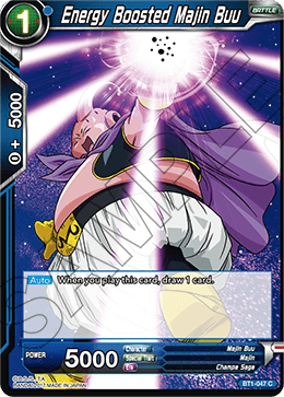 DBSCG-BT1-047 C Energy Boosted Majin Buu