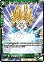 DBSCG-BT1-063 C Son Goten, Family of Justice