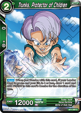 DBSCG-BT1-069 C Trunks, Protector of Children