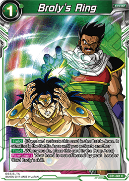 DBSCG-BT1-081 C Broly's Ring