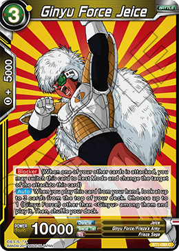 DBSCG-BT1-098 C Ginyu Force Jeice