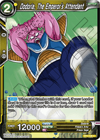 DBSCG-BT1-100 C Dodoria, The Emperor's Attendant