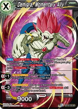DBSCG-BT13-123 SR Demigra, Momentary Ally