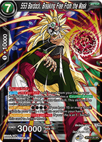 DBSCG-BT13-125 SR SS3 Bardock, Breaking Free From the Mask