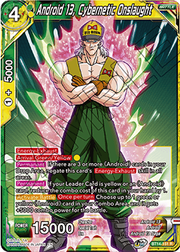 DBSCG-BT14-151 R Android 13, Cybernetic Onslaught