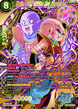 DBSCG-BT14-153 SCR Majin Buu, Kibito Kai Absorbed