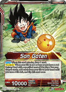 DBSCG-BT15-001 UC Son Goten // SS Son Goten, Kamehameha Miracle