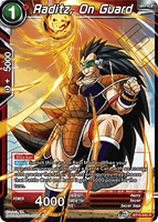 DBSCG-BT15-005 R Raditz, On Guard