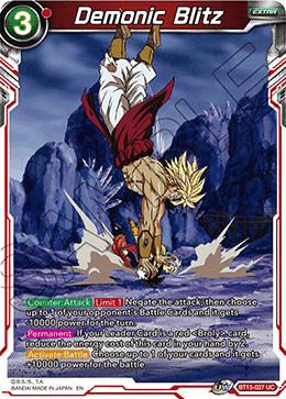 DBSCG-BT15-027 UC Demonic Blitz