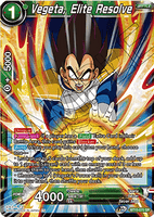 DBSCG-BT15-075 SR Vegeta, Elite Resolve