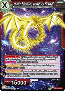 DBSCG-BT16-004 UC Super Shenron, Universal Revival